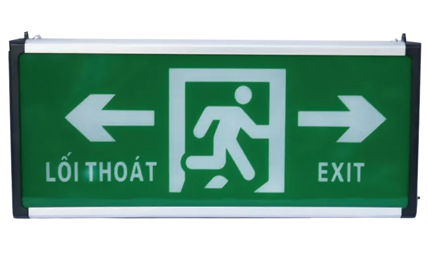 Đèn exit (TQ) 6 Đèn exit chỉ dẫn thoát hiểm TQ