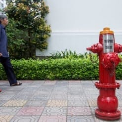 Trụ chữa cháy ngoài trời 3 cửa