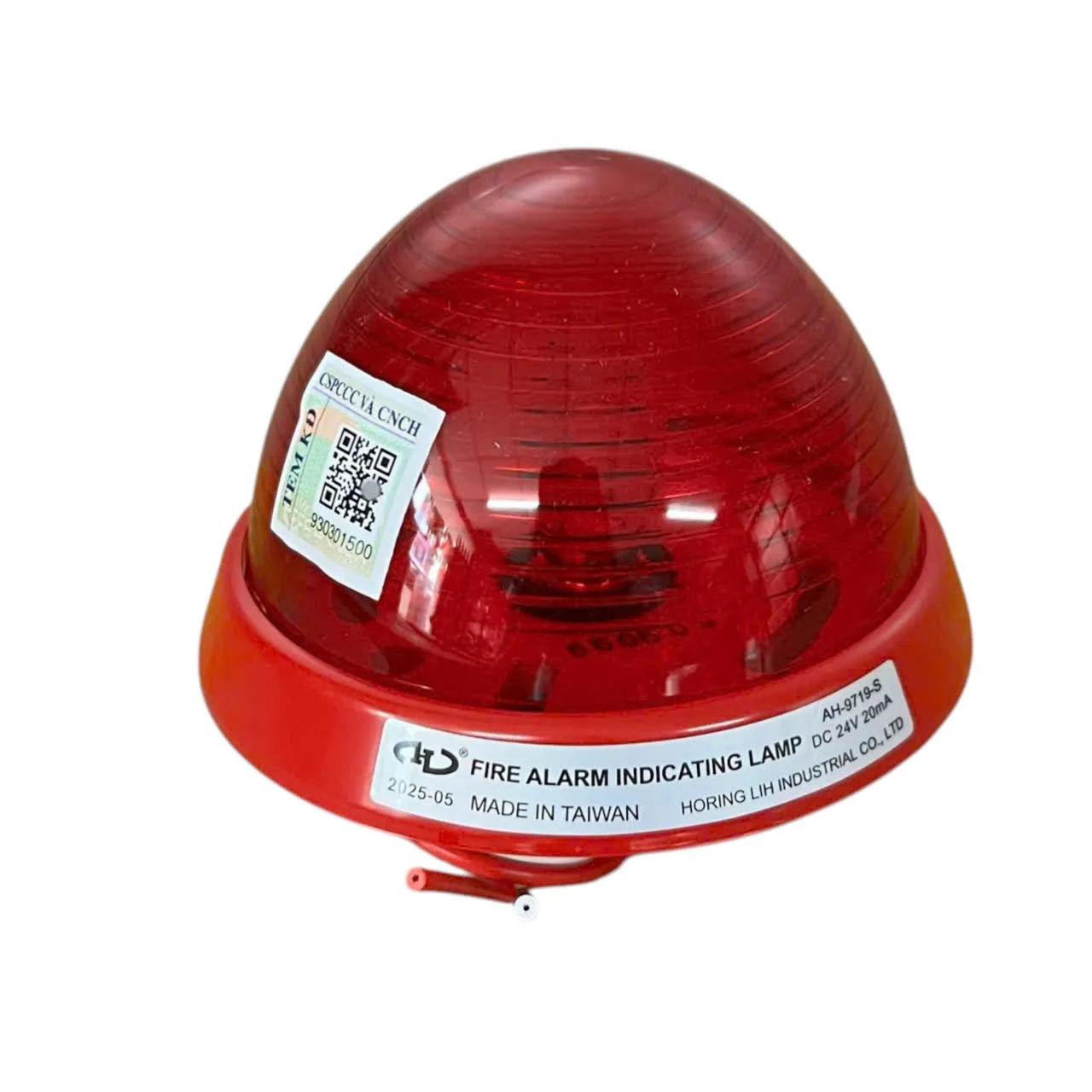 Đèn báo cháy HORING AH-9719 (24 VDC) + TEM KIỂM ĐỊNH