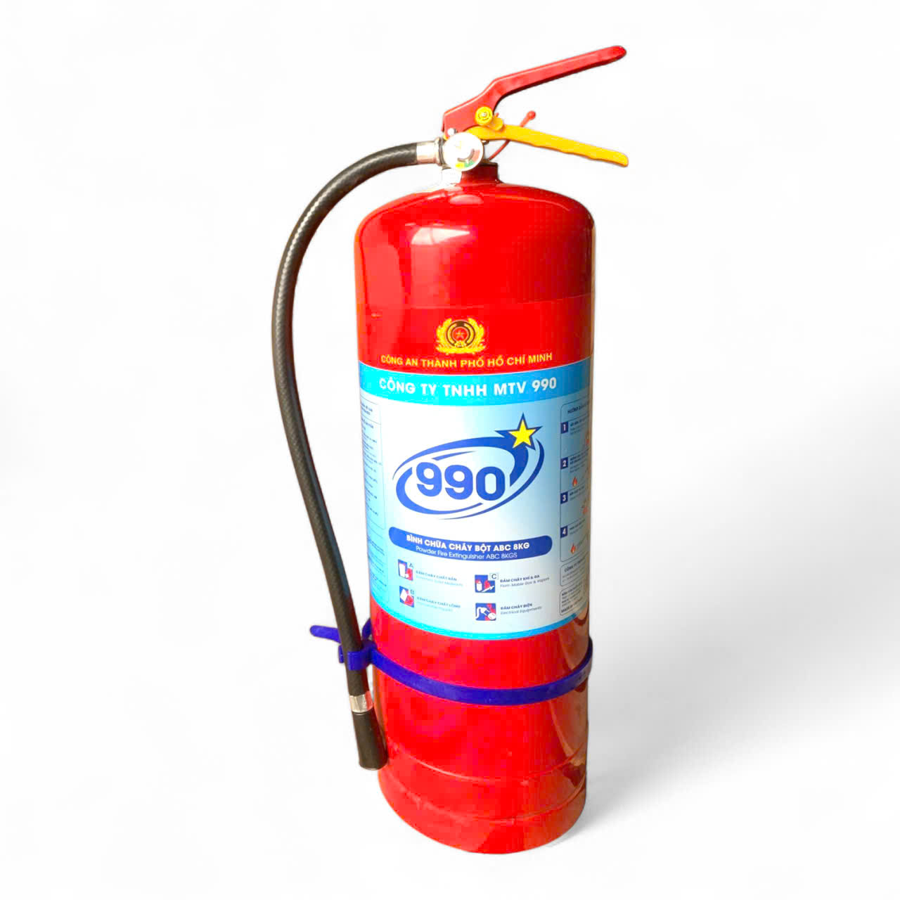 Bình chữa cháy bột ABC 8kg CA-8A