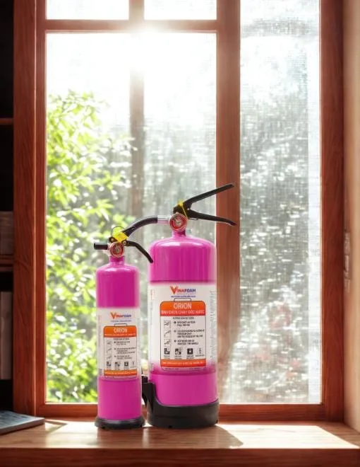 Bình chữa cháy PIN LITHIUM VINAFOAM ORION 3L + TEM KIỂM ĐỊNH