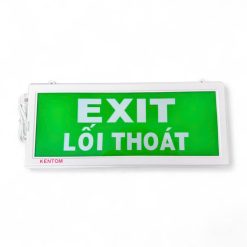 Đèn exit thoát hiểm Kentom ( KT120 – 2 mặt )